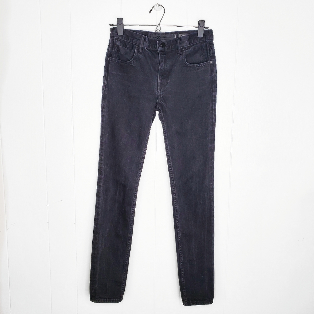 Denim × Alexander Wang rise jeans